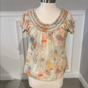 Floral Print Women's Top